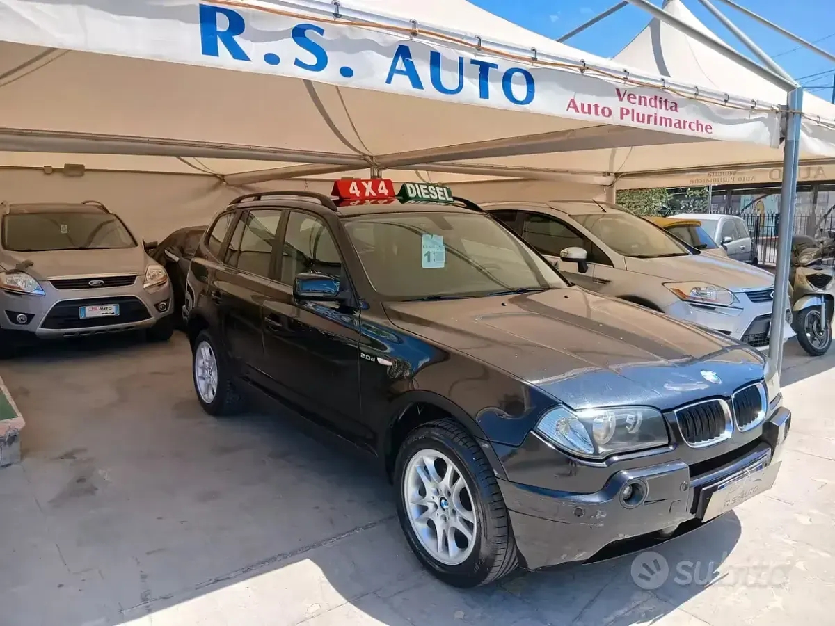 Usata BMW X3 150 CV (110 kW) 2005 Nero SUV