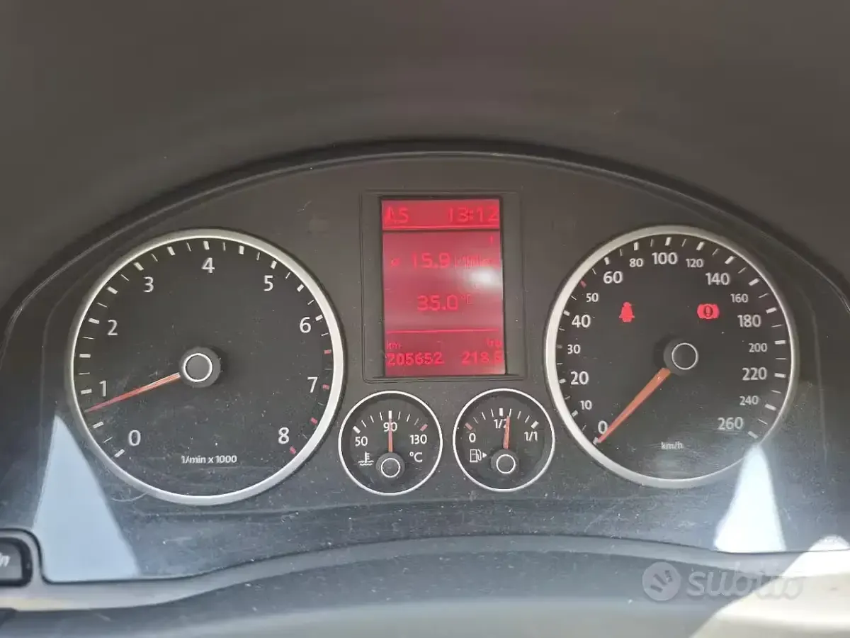 Usata VW Tiguan 150 CV (110 kW) 2008 Nero SUV