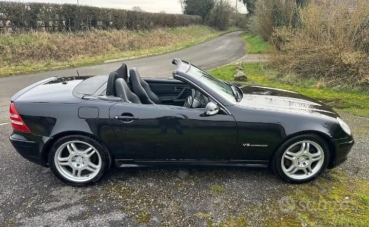 Usata Mercedes SLK32 AMG AMG 353 CV (259 kW) 2001 Nero Cabrio