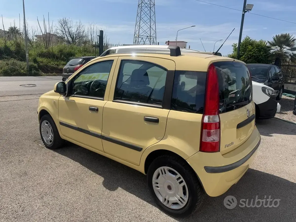 Usata Fiat Panda Dynamic 60 CV (44 kW) 2009 Giallo Utilitaria