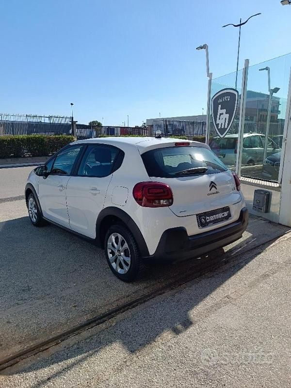 Usata Citroën C3 Feel 83 CV (61 kW) 2020 Bianco Utilitaria