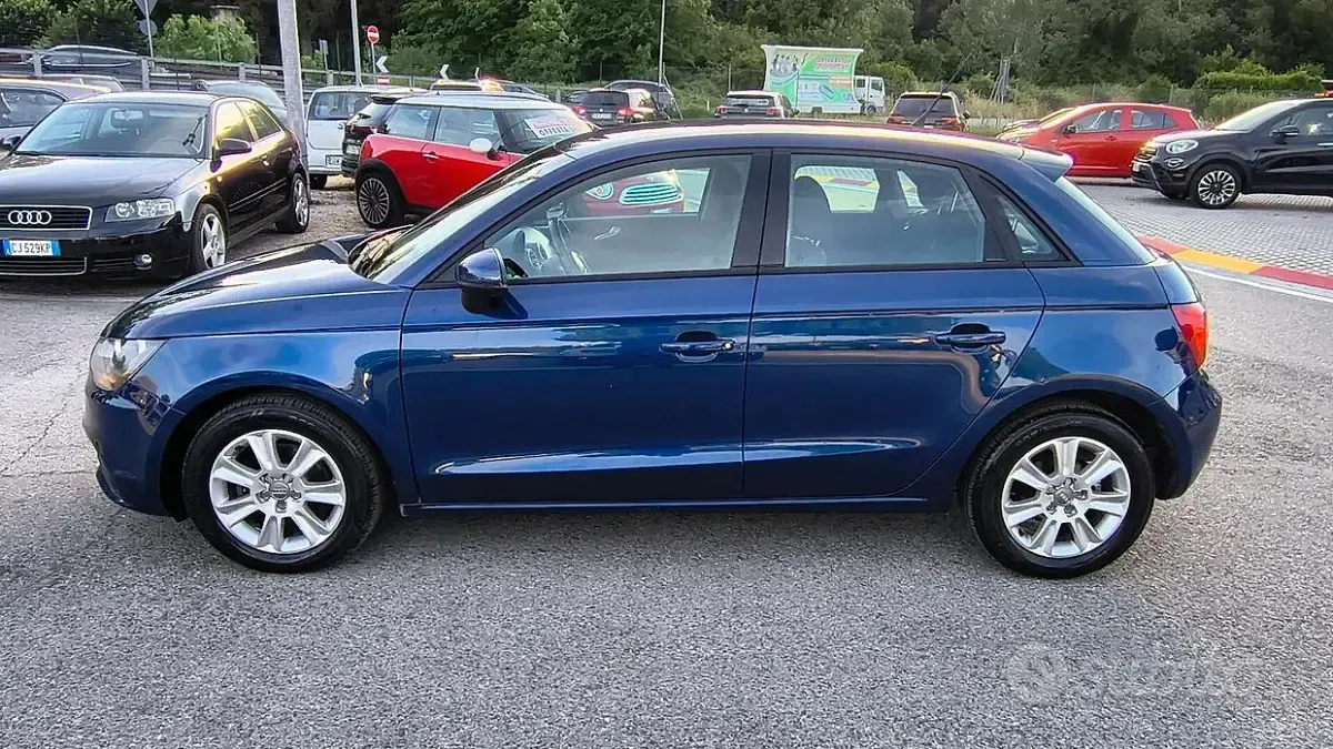 Usata Audi A1 Ambition 90 CV (66 kW) 2014 Bianco Utilitaria