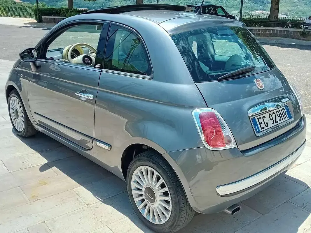 Usata Fiat 500 Lounge 69 CV (50 kW) 2011 Grigio Berlina