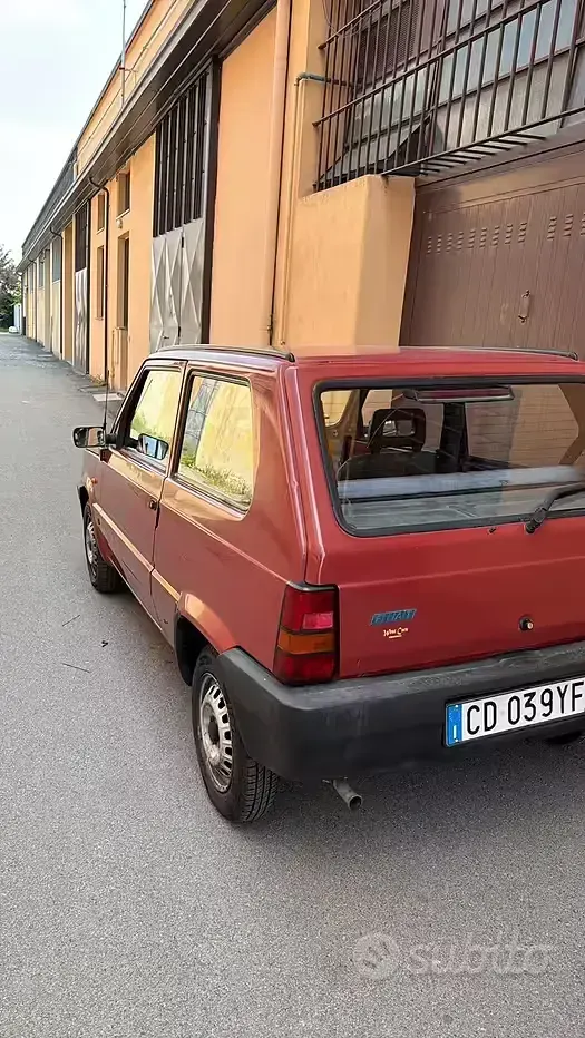 Usata Fiat Panda 54 CV (39 kW) 2003 Rosso Utilitaria