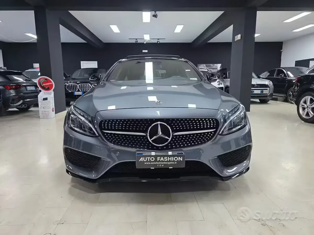 Gebraucht Mercedes C250 Premium 204 PS (150 kW) 2018 Grau Coupé