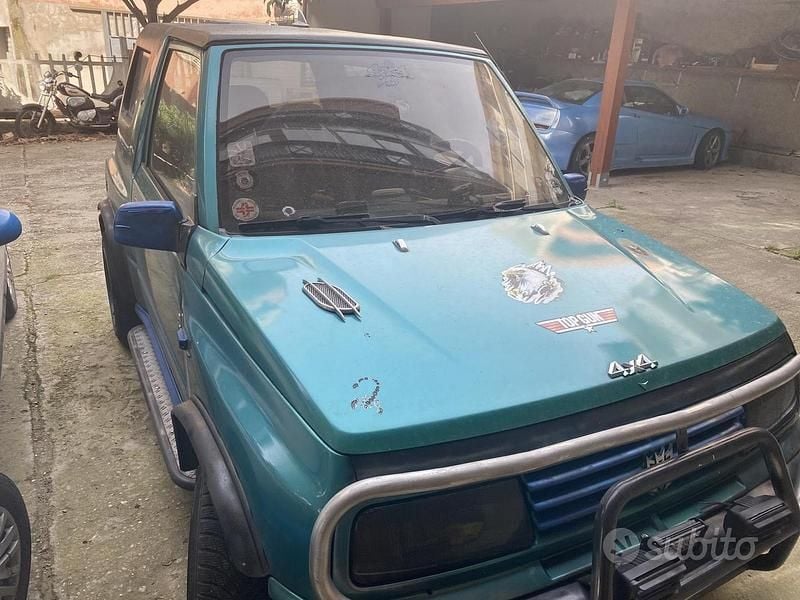 Usata Suzuki Vitara 77 CV (56 kW) 1992 Verde Cabrio