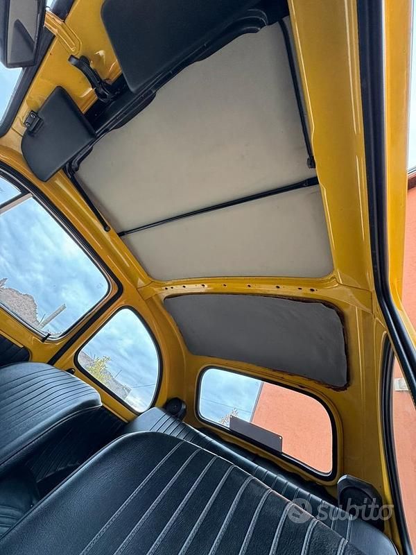 Usata Fiat 500 1960 Giallo Berlina