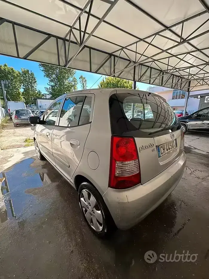Usata Kia Picanto Light 65 CV (47 kW) 2004 Grigio Utilitaria