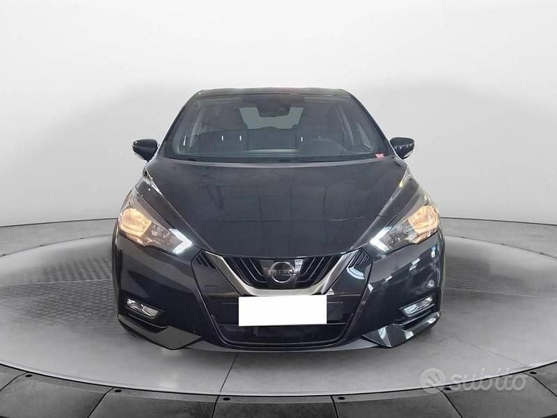 Usata Nissan Micra Acenta 71 CV (52 kW) 2019 Nero Utilitaria
