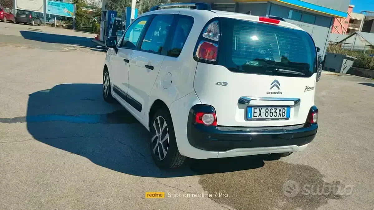 Usata Citroën C3 Picasso Exclusive 92 CV (67 kW) 2014 Bianco Monovolume