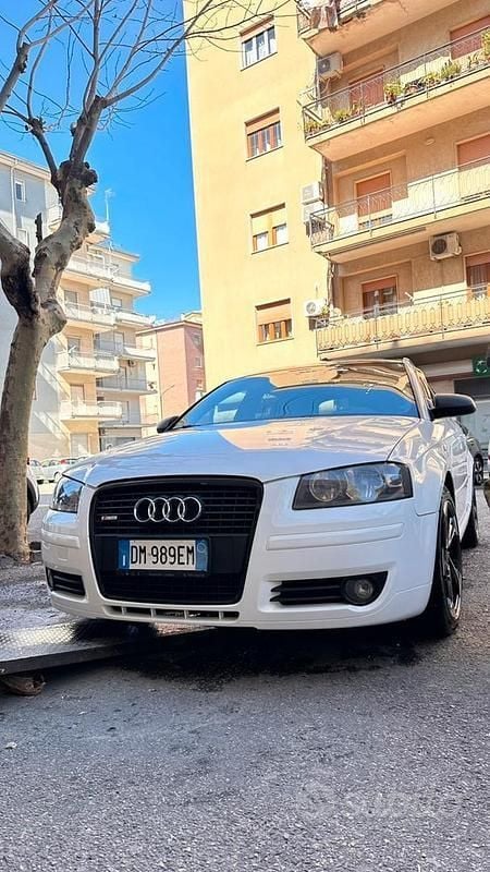 Usata Audi A3 Ambiente 170 CV (125 kW) 2007 Bianco Utilitaria