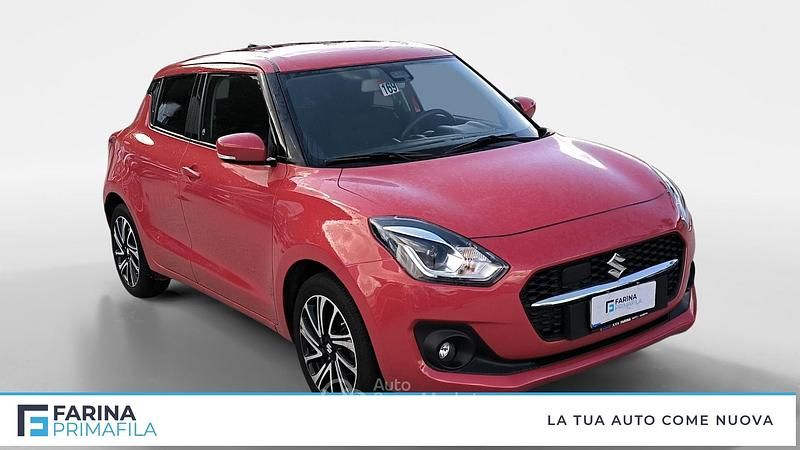 Usata Suzuki Swift 83 CV (61 kW) 2022 Rosso Utilitaria