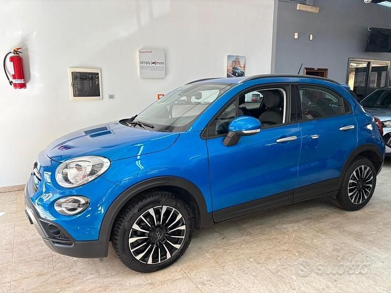 Usata Fiat 500X Cross Plus 130 CV (95 kW) 2022 Blu SUV