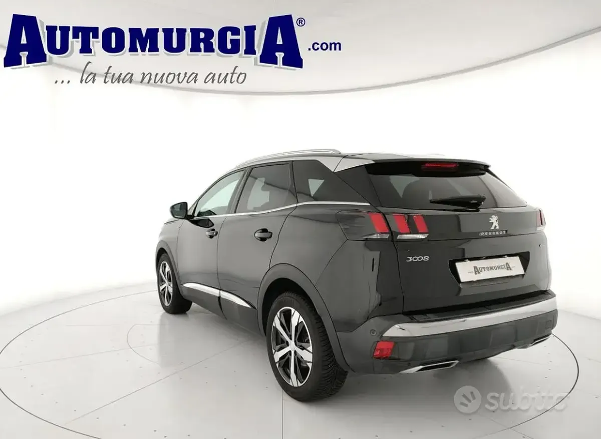 Usata Peugeot 3008 GT-line 131 CV (96 kW) 2020 Nero SUV