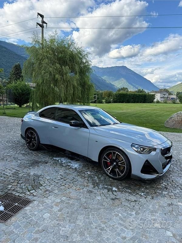 Usata BMW M240 M Sport 374 CV (275 kW) 2022 Grigio Coupé