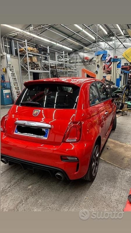 Usata Abarth 595 145 CV (106 kW) 2019 Rosso Utilitaria