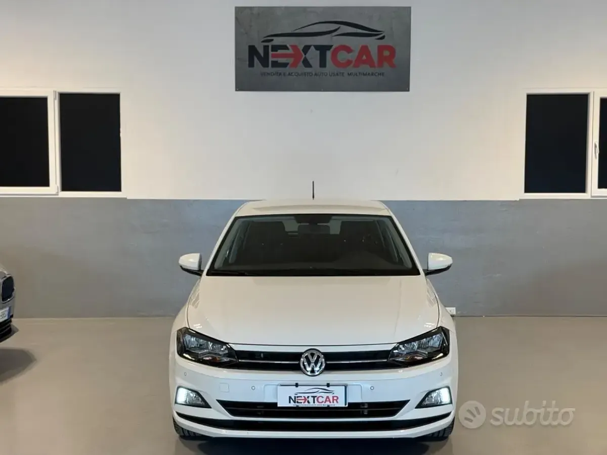 Usata VW Polo Comfortline 95 CV (69 kW) 2018 Bianco Utilitaria