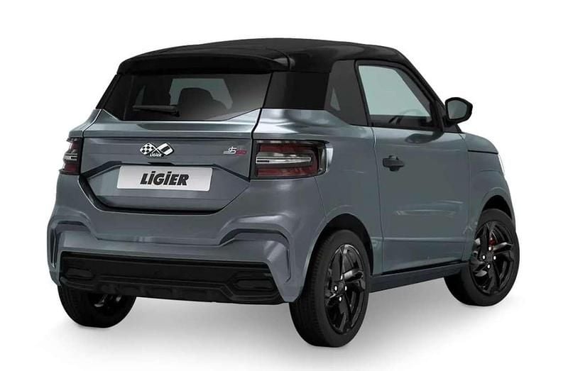 Nuova Ligier JS50 2026 Grigio grafite / nero intenso Utilitaria