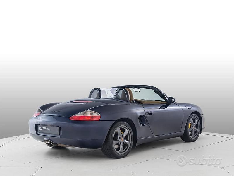 Usata Porsche Boxster 228 CV (167 kW) 2002 Blu Cabrio