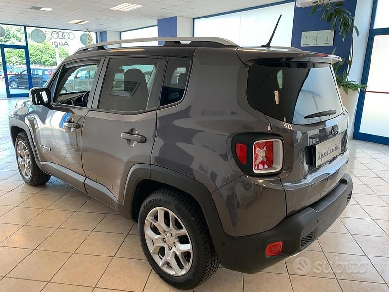 Usata Jeep Renegade Limited 140 CV (102 kW) 2017 Grigio SUV