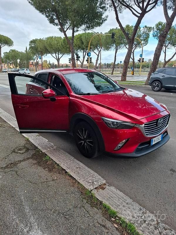 Usata Mazda CX-3 105 CV (77 kW) 2018 Rosso SUV