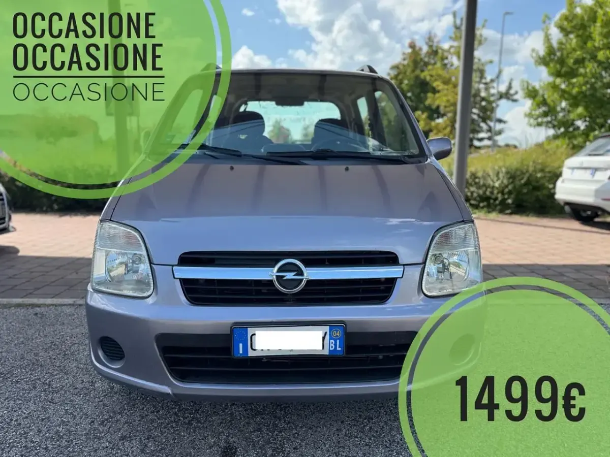 Usata Opel Agila Njoy 69 CV (50 kW) 2004 Grigio Monovolume