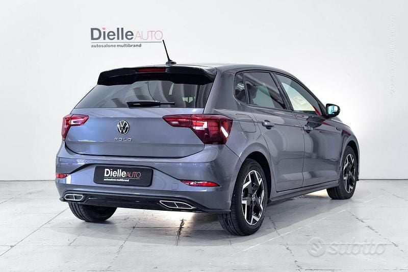 Usata VW Polo R-line 116 CV (85 kW) 2025 Smoky grey metallizzato Utilitaria