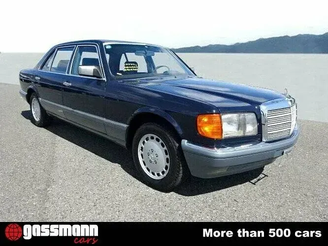 Usata Mercedes 420 224 CV (164 kW) 1988 Blu Berlina