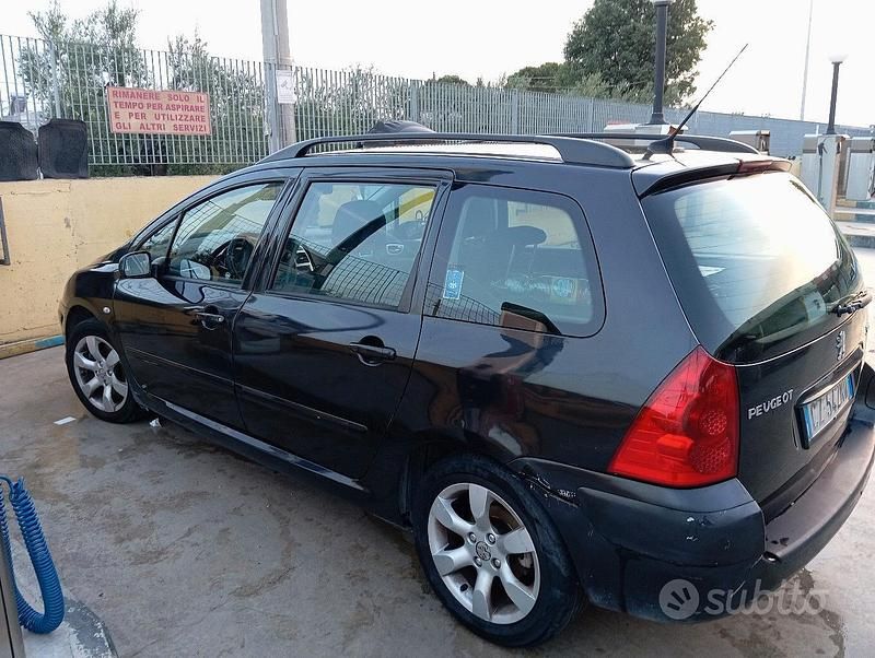 Usata Peugeot 307 136 CV (100 kW) 2006 Nero Berlina