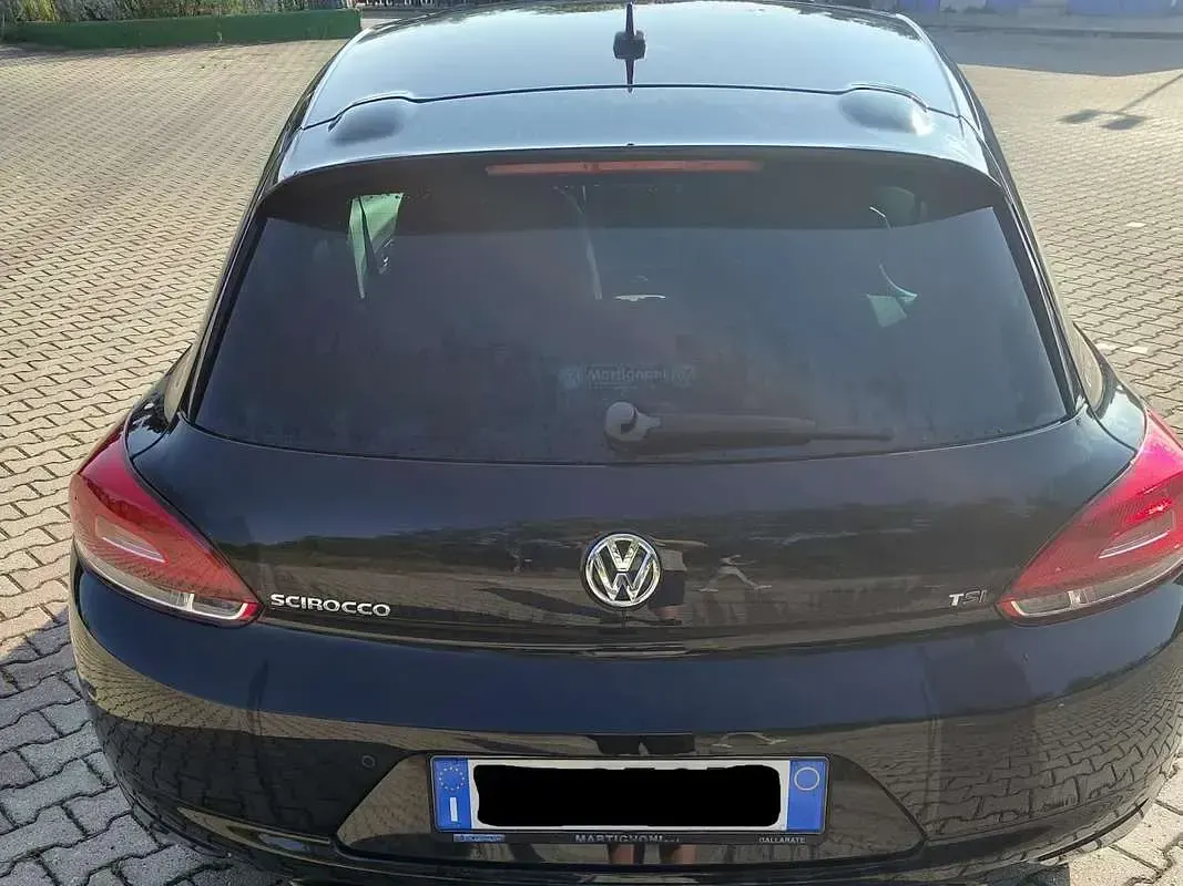 Usata VW Scirocco 160 CV (117 kW) 2010 Nero Coupé