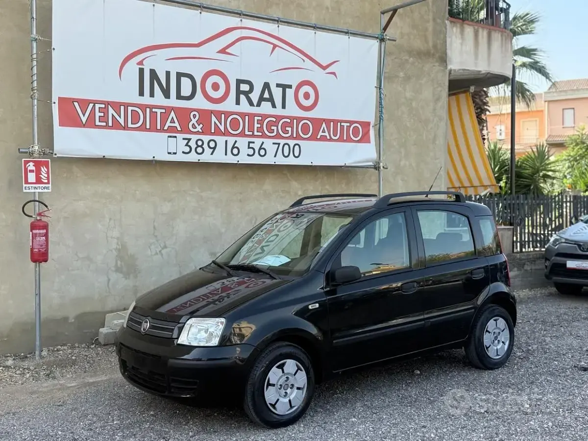 Usata Fiat Panda Emotion 60 CV (44 kW) 2008 Nero Utilitaria