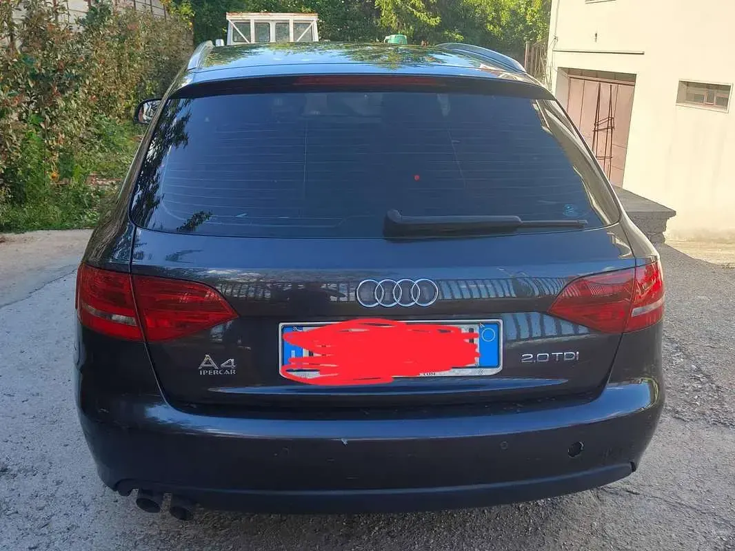 Occasion Audi A4 Ambiente 143 PK (105 kW) 2008 Zwart Stationwagen