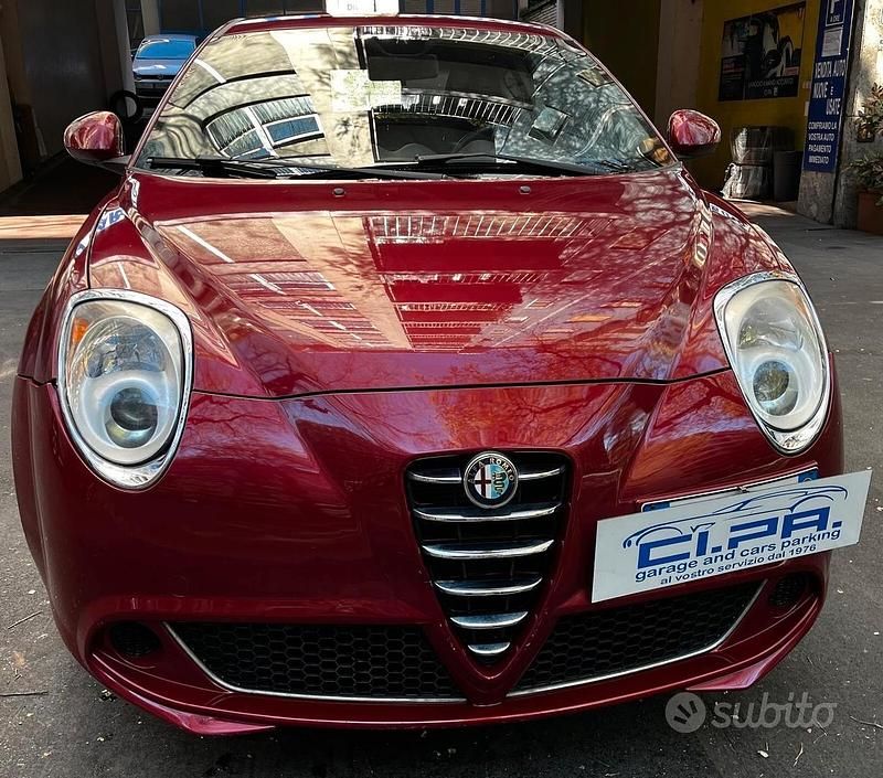 Usata Alfa Romeo MiTo Progression 105 CV (77 kW) 2011 Rosso Utilitaria