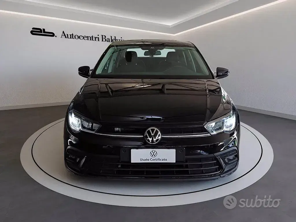 Usata VW Polo Life 95 CV (69 kW) 2023 Nero Utilitaria