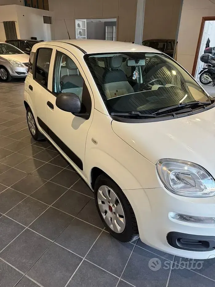 Usata Fiat Panda 75 CV (55 kW) 2014 Bianco Utilitaria