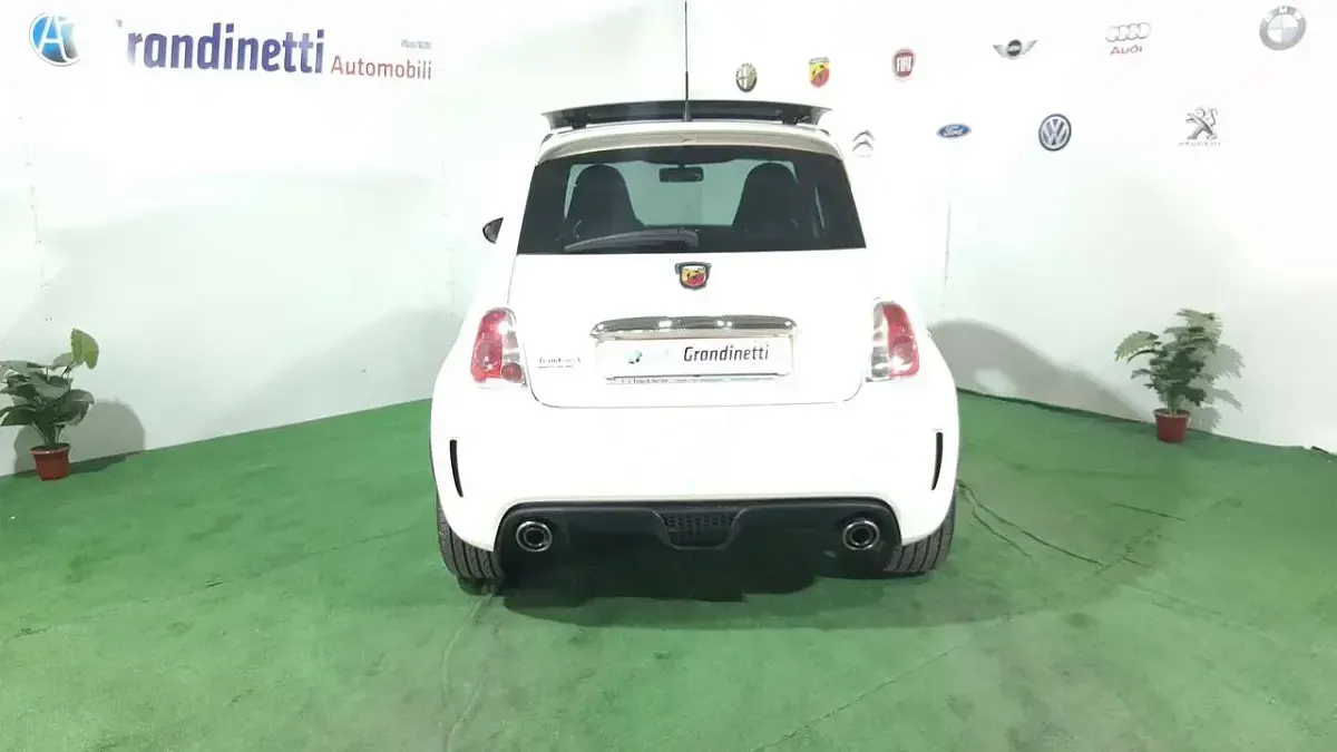 Usata Abarth 595 135 CV (99 kW) 2012 Bianco Utilitaria
