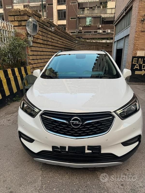 Usata Opel Mokka X 140 CV (102 kW) 2017 Bianco SUV
