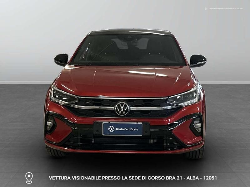 Usata VW Taigo R-line 110 CV (80 kW) 2023 Kings red metallizzato nero SUV