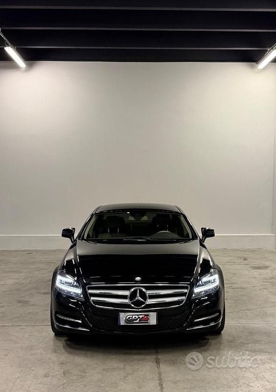 Usata Mercedes CLS350 Premium 265 CV (194 kW) 2014 Nero Berlina