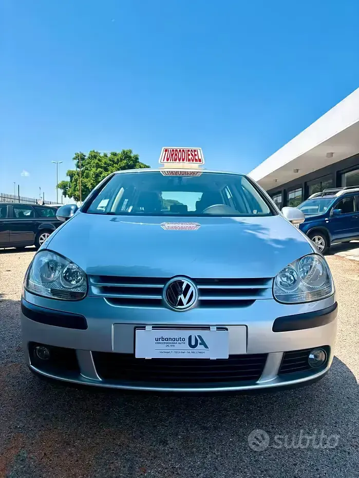 Usata VW Golf V Comfortline 105 CV (77 kW) 2007 Grigio Berlina