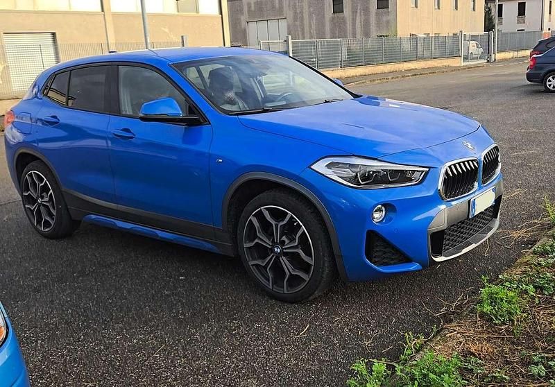 Usata BMW X2 M Sport 150 CV (110 kW) 2019 Blu/azzurro SUV