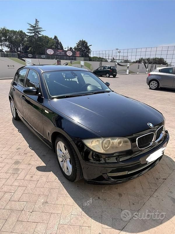Usata BMW 118 2008 Nero Utilitaria