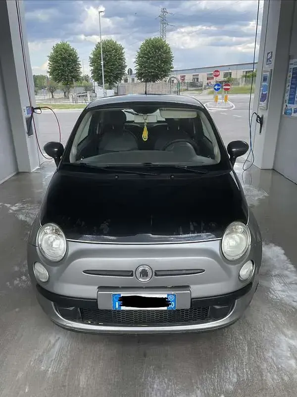 Usata Fiat 500 Lounge 69 CV (50 kW) 2008 Nero Utilitaria