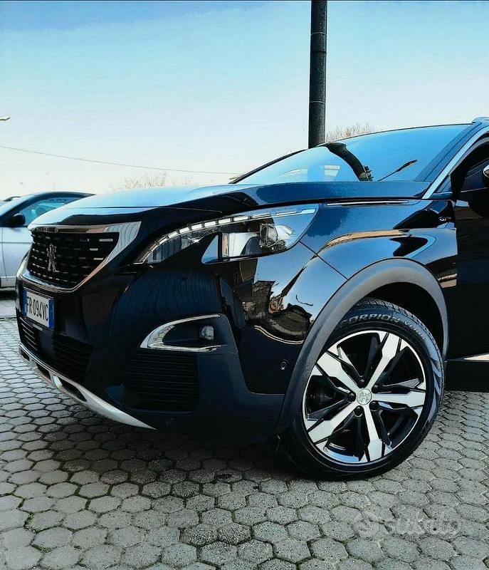 Usata Peugeot 3008 GT 181 CV (133 kW) 2018 Nero SUV