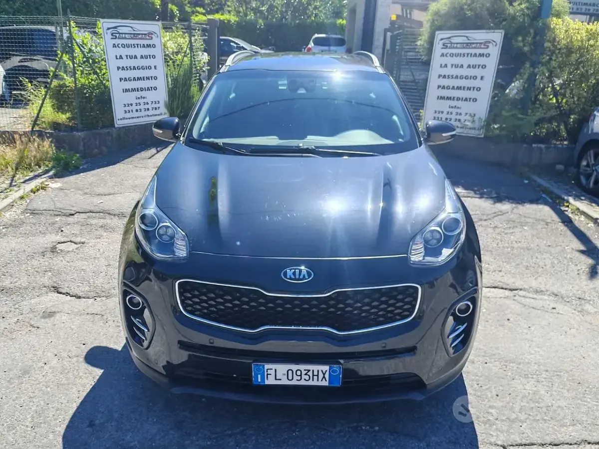 Usata Kia Sportage Style 141 CV (103 kW) 2017 Nero SUV