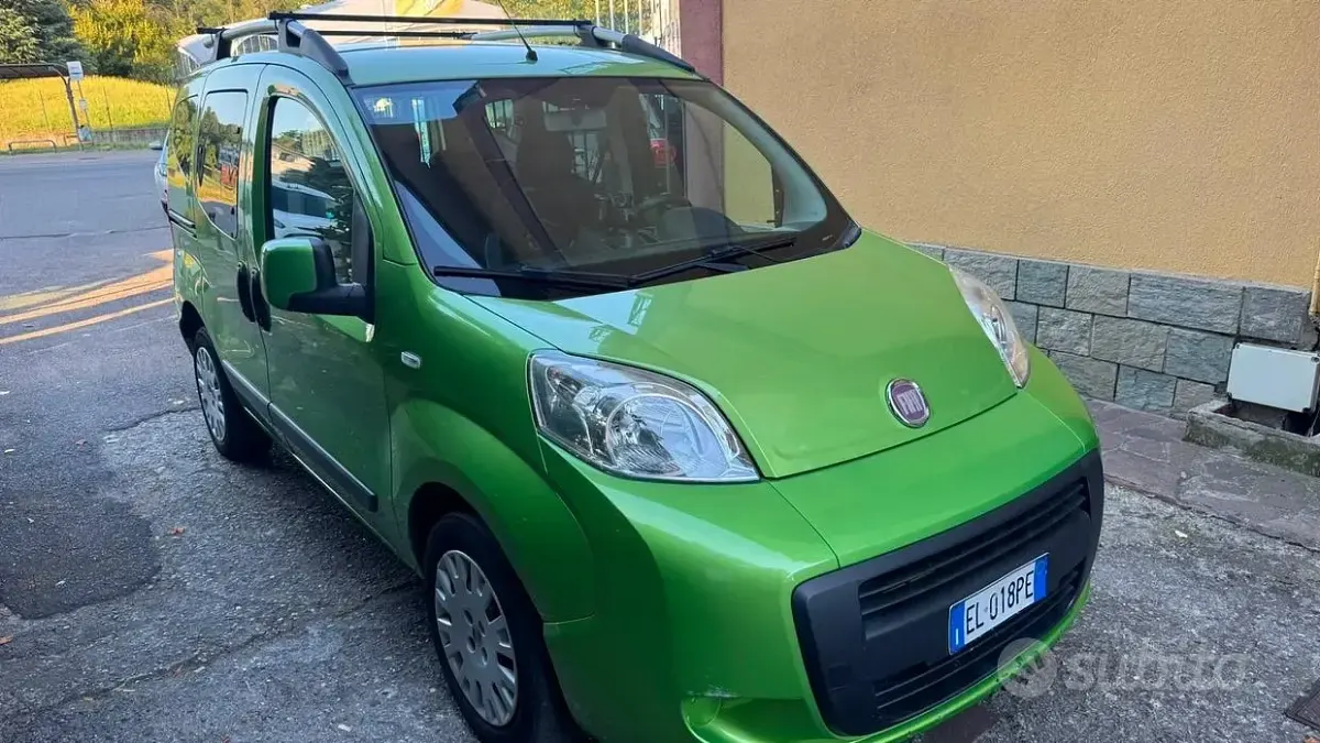 Usata Fiat Doblò 101 CV (74 kW) 2012 Verde Monovolume