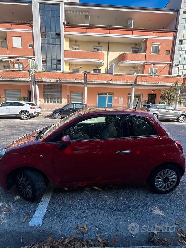 Usata Fiat 500 2016 Rosso Utilitaria