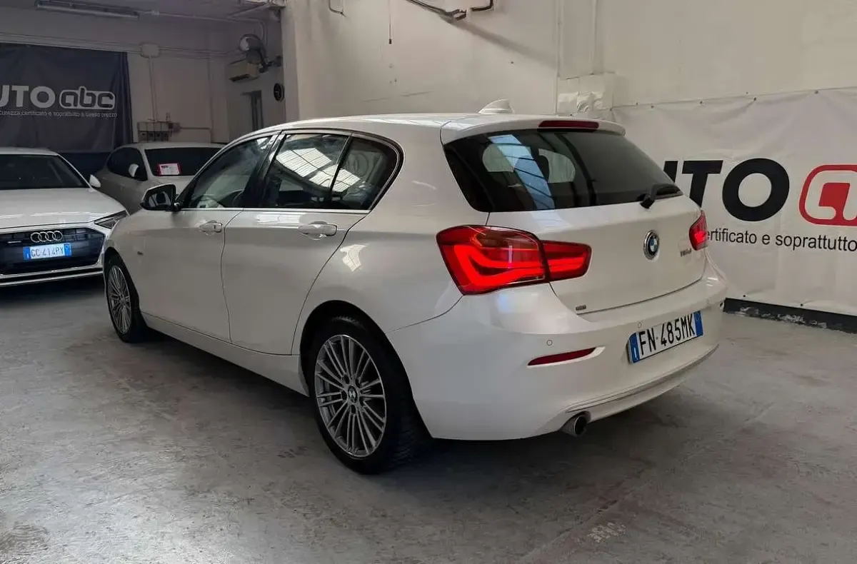 Usata BMW 116 116 CV (85 kW) 2018 Bianco Utilitaria