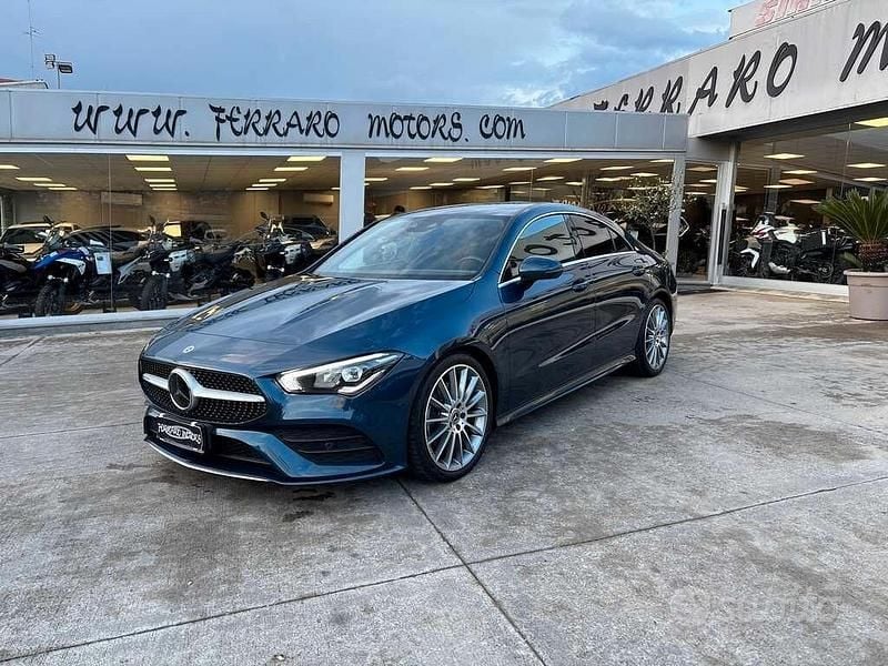 Usata Mercedes CLA200 Premium 149 CV (109 kW) 2022 Blu Berlina