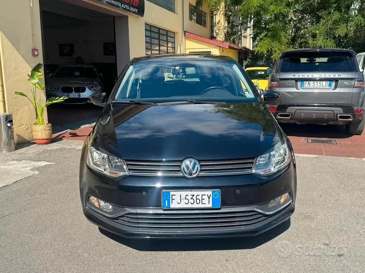 Usata VW Polo Business 75 CV (55 kW) 2017 Nero Berlina